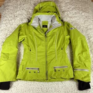 Bogner Women’s Alpine Ski Jacket, hooded, Size 6